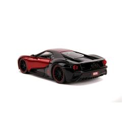 SpiderMan Vehículo 1/24 2017 Ford GT Miles Morales JADA