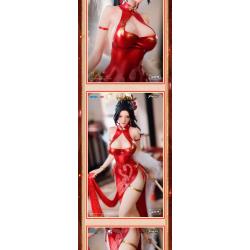 The King of Fighters Estatua PVC Dress Series 1/6 Mai Shiranui Hong Shang Wu Ver. 40 cm BearPanda