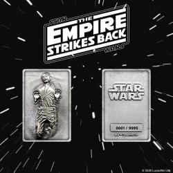 Star Wars Lingote Iconic Scene Collection Han Solo Limited Edition