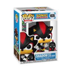 Sonic The Hedgehog Figura POP & Buddy! Vinyl Shadow w/DChao 9 cm FUNKO