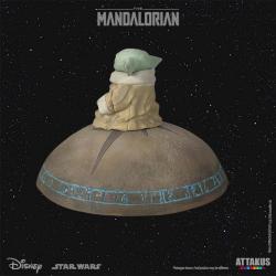 Star Wars: The Mandalorian Classic Collection Estatua 1/5 Grogu Summoning the Force 13 cm Attakus
