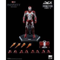 Infinity Saga Figura 1/12 DLX Iron Man Mark 5 17 cm ThreeZero