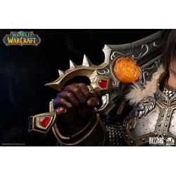   World of Warcraft Busto tamaño natural Varian Wrynn 120 cm Infinity Studio