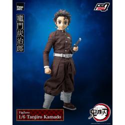 Demon Slayer: Kimetsu no Yaiba Figura FigZero 1/6 Tanjiro Kamado 27 cm ThreeZero 