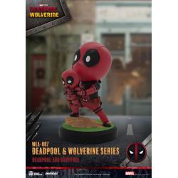 Deadpool 3 Pack de 6 Figuras Deadpool & Lobezno Series Mini Egg Attack Set 8 cm Beast Kingdom Toys