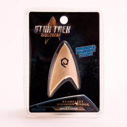 Star Trek Discovery réplica 1/1 Distintivo Operations de la Flota Estelar magnético