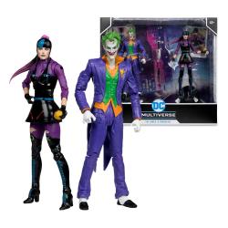 DC Multiverse Figuras Paquete de 2 The Joker & Punchline 18 cm McFarlane Toys