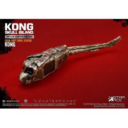 Kong La Isla Calavera Estatua Soft Vinyl Kong Deluxe Version 32 cm