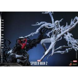 SpiderMan 2 Figura Video Game Masterpiece 1/6 Peter Parker (Anti-Venom Suit) 30 cm HOT TOYS