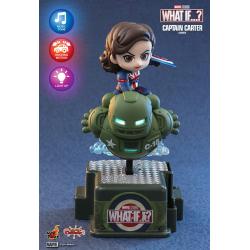 What If...? CosRider Mini Figure with Sound & Light-Up Function Captain Carter 14 cm