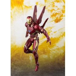 Avengers Infinity War S.H. Figuarts Action Figure Iron Man MK50 Nano Weapons Tamashii Web Ex. 16 cm