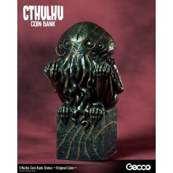 H.P. Lovecraft Cthulhu Mythos Hucha Estatua Cthulhu (Original Color) 24 cm GECCO