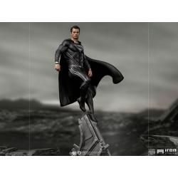 Zack Snyder\'s Justice League Art Scale Statue 1/10 Superman Black Suit 30 cm
