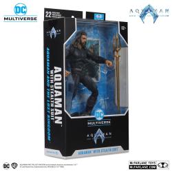 Aquaman y el Reino Perdido Figura DC Multiverse Aquaman with Stealth Suit 18 cm McFarlane Toys