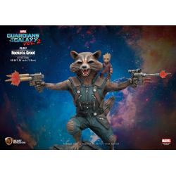 Guardians of the Galaxy 2 Life-Size Statue Rocket & Groot 128 cm