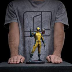 Deadpool 3 Estatua 1/10 Art Scale Wolverine & Headpool 22 cm Iron Studios 