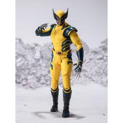 DEADPOOL & LOBEZNO FIGURA  15,5 CM  SH FIGUARTS TAMASHII NATIONS WOLVERINE 