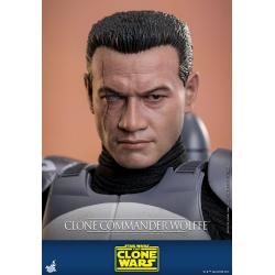 Star Wars: The Clone Wars Figura 1/6 Clone Commander Wolffe 30 cm Hot Toys 