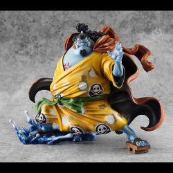 One Piece Estatua PVC Portrait Of Pirates SA-MAXIMUM Knight of the Sea Jinbe Limited Reprint 25 cm Megahouse 