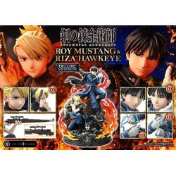 Fullmetal Alchemist Estatua Concept Masterline 1/6 Roy Mustang & Riza Hawkeye Deluxe Bonus Version 50 cm Prime 1 Studio