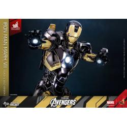 IRON MAN MARK VII (BLACK & GOLD VERSION) HOT TOYS EXCLUSIVE 2500UNITS