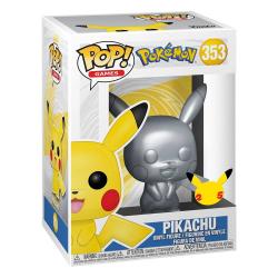 Pokemon POP! Games Vinyl Figure Pikachu Silver Edition 9 cm