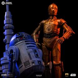 Star Wars Estatua 1/10 Deluxe Art Scale C-3PO & R2D2 31 cm