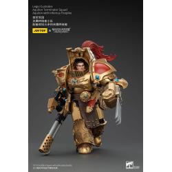 Warhammer The Horus Heresy Figura 1/18 Legio Custodes Aquilon Terminator Squad Aquilon with Infernus Firepike 14 cm   Joy Toy (CN) 