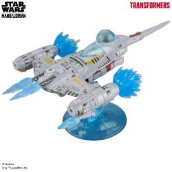 Star Wars x Transformers Figura The Mandalorian / N-1 Starfighter 19 cm HASBRO