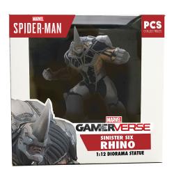 Marvel\'s Spider-Man Estatua PVC Marvel Gamerverse 1/12 Sinister Six Rhino 18 cm