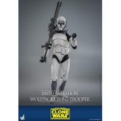 Star Wars The Clone Wars Figura 1/6 104th Battalion Wolfpack Clone Trooper 30 cm Hot Toys 