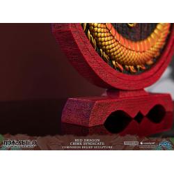 Cowboy Bebop Sculpture Red Dragon Crime Syndicate Companion Relief 35 cm