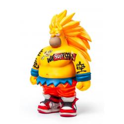 Superb PVC & vinyl statue inspired by The Simpsons and Dragon Ball Z by Fools Paradise!