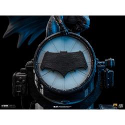 Zack Snyder\'s Justice League Deluxe Art Scale Statue 1/10 Batman on Batsignal 28 cm