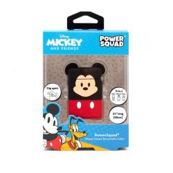Disney PowerSquad Cable de carga 3in1 Mickey Mouse