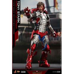 Iron Man 2 Figura Movie Masterpiece 1/6 Tony Stark (Mark V Suit Up Version) 31 cm