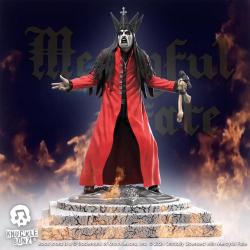 Mercyful Fate Estatua Rock Iconz King Diamond III (Red Version) 22 cm  KNUCKLEBONZ