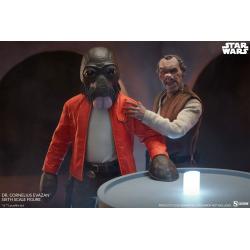 Star Wars Episode IV Figura Scum & Villainy 1/6 Doctor Cornelius Evazan 30 cm  Sideshow Collectibles