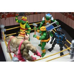 Tortugas Ninja (Archie Comics) Figuras Paquete de 4 Stump Wrestling Turtles 18 cm NECA