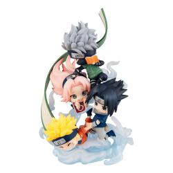 Shangri-La Frontier statua PVC FigUnity Gather here, Team 7 13 cm (with gift) MEGAHOUSE 