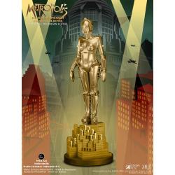 Metropolis Estatua 1/4 Maschinenmensch Metallic Gold 40 cm Star Ace Toys 