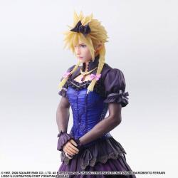 Final Fantasy VII Remake Static Arts Gallery Estatua Cloud Strife Dress Ver. 28 cm  Square-Enix 