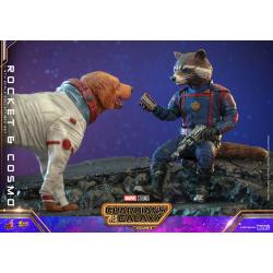 Guardians of the Galaxy Vol. 3 Movie Masterpiece Action Figuren 1/6 Rocket & Cosmo 16 cm