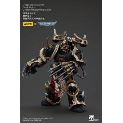 Warhammer 40k Actionfigur Chaos Space Marines Black Legion Chosen with Lightning Claws 20 cm  Joy Toy (CN)