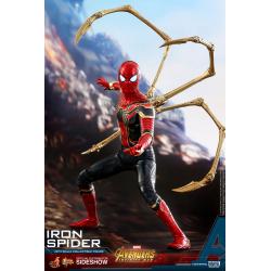 Iron Spider Sixth Scale Figure by Hot Toys Avengers: Infinity War - Movie Masterpiece Series   