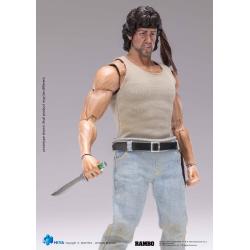 Acorralado Figura 1/12 Exquisite Super John Rambo 16 cm Hiya Toys 