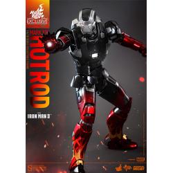 HOT TOYS EXCLUSIVE DIECAST IRON MAN 3 HOT ROD MARK XXII 1/6TH COLLECTIBLE FIGURE 12\