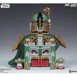 Star Wars Busto vinilo Urban Aztec Boba Fett by Jesse Hernandez 20 cm
