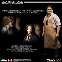 La Matanza de Texas Figura 1/12 Leatherface Deluxe Edition 17 cm