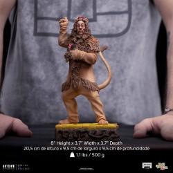 El mago de Oz Estatua 1/10 Art Scale Cowardly Lion 20 cm Iron Studios